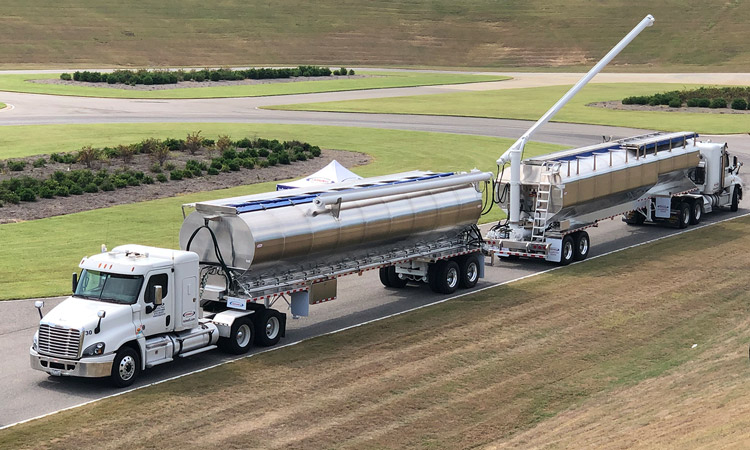Ledwell Bulk Haul Feed Trailers
